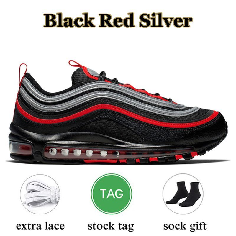 #11 Black Red Silver