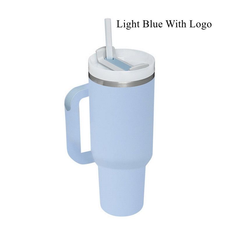 Светло -голубой с логотипом
