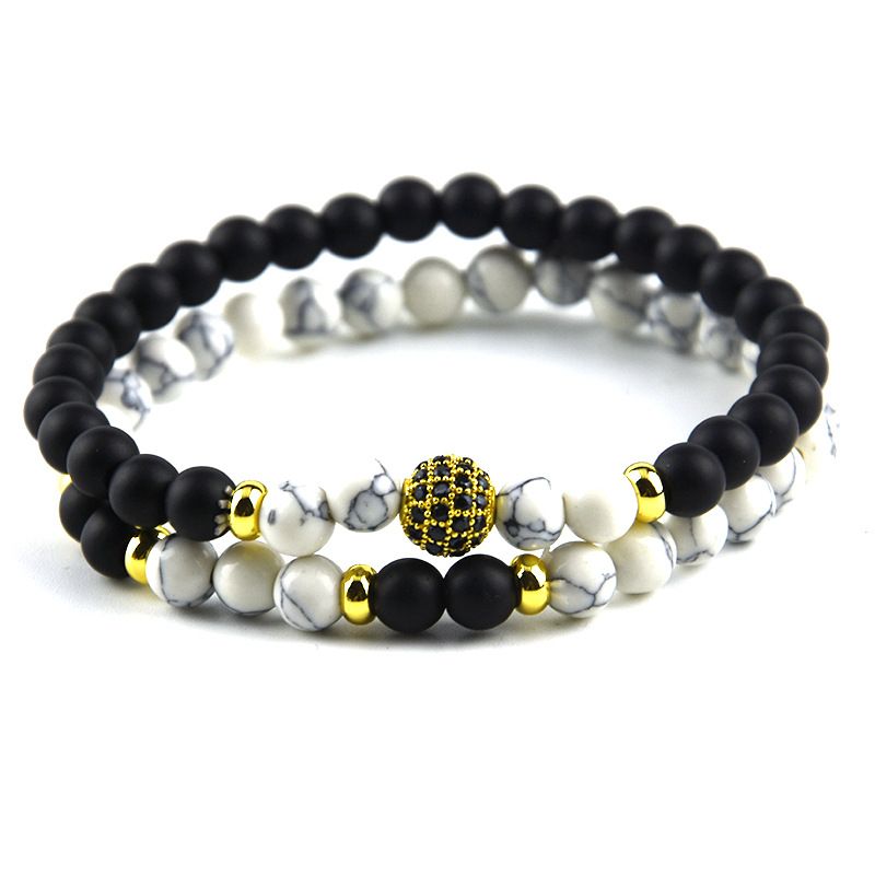 Howlite Black.