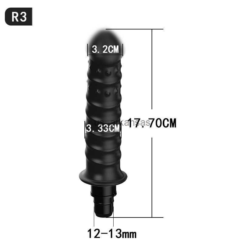 R3 12mm schwarz