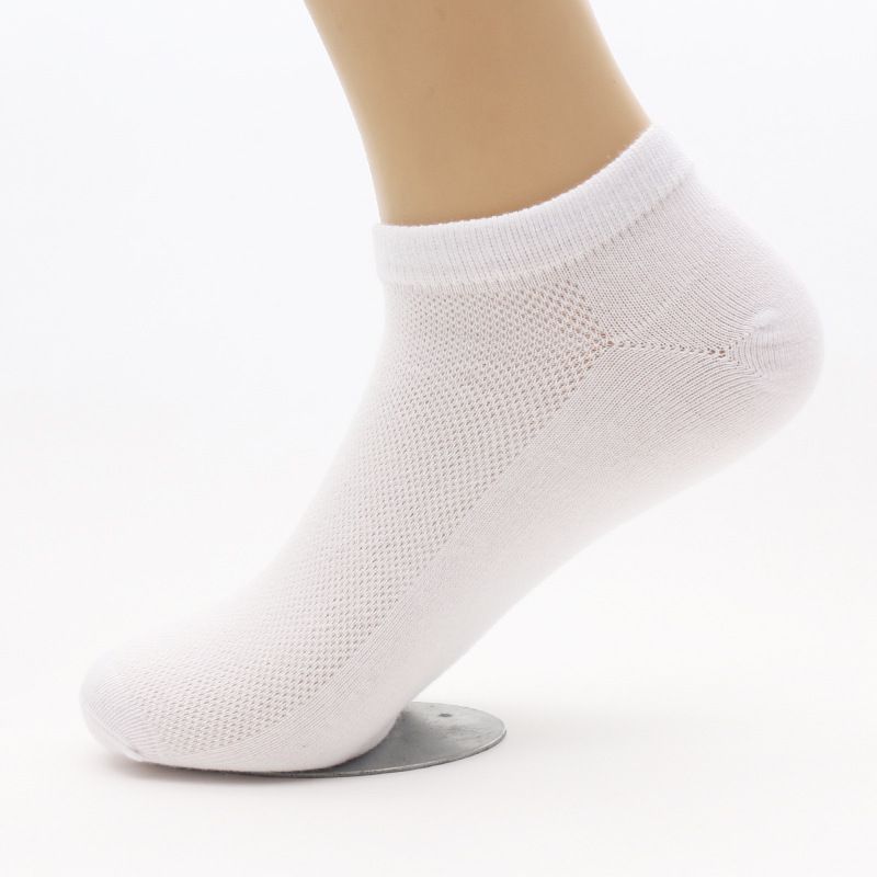 mesh-ankle white