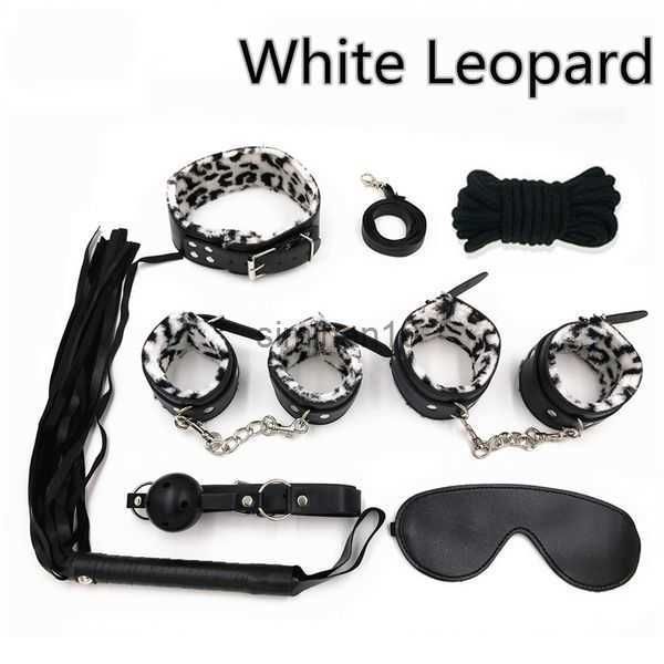 White Leopard-Black