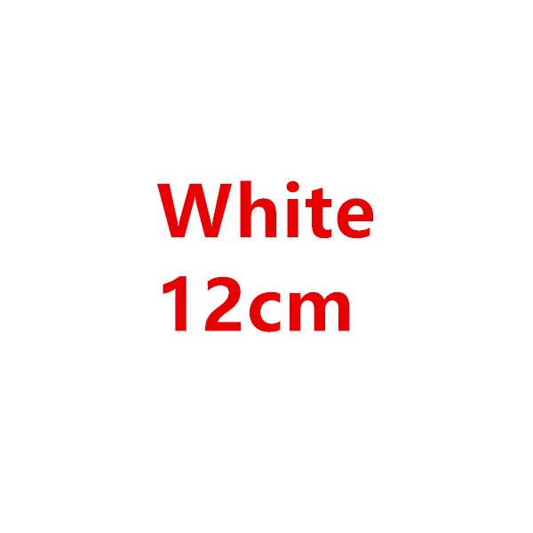 Biały 12 cm