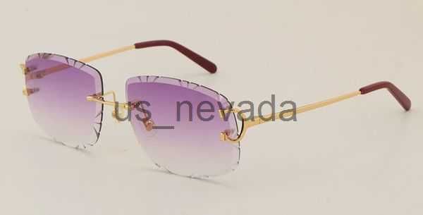 gold purple lens