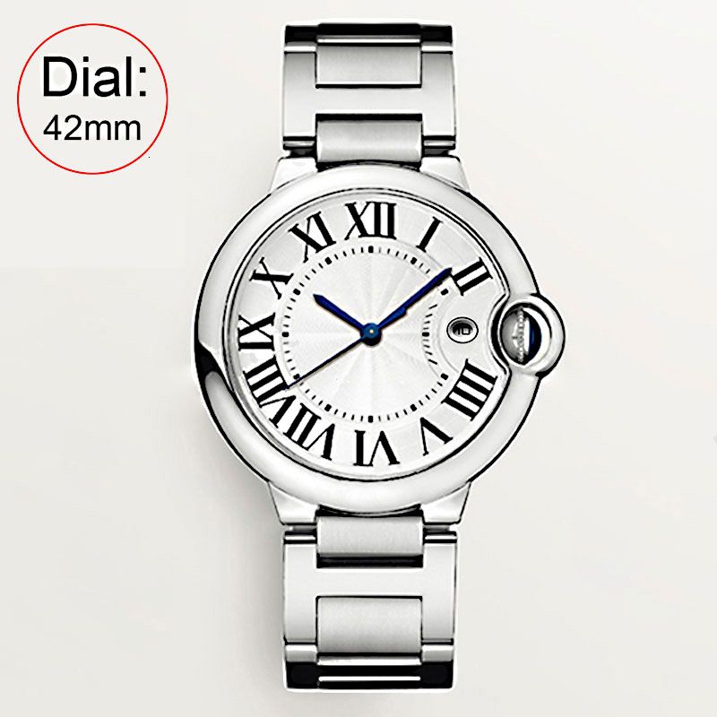 42mm silver