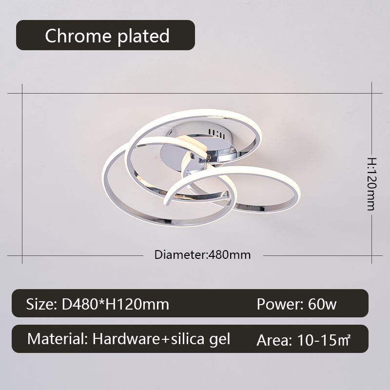 Dia480mm Chrome Dimable RC med app