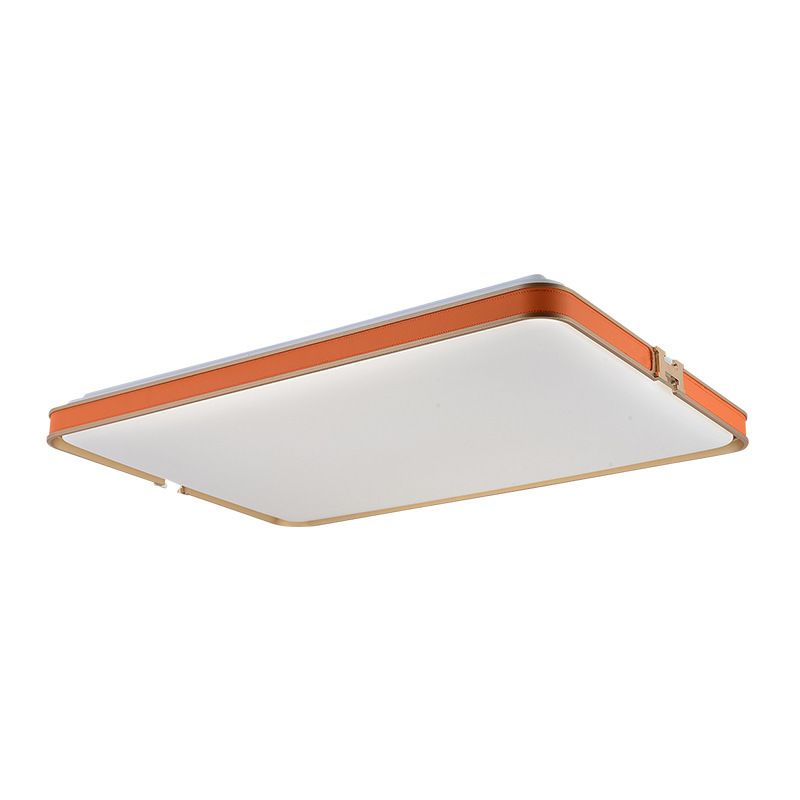 Orange Rectangle Three-color light