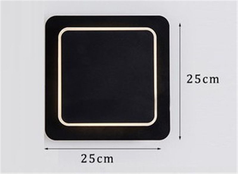 Czarny 25 cm Ciepły biały (2700-3500k) 1