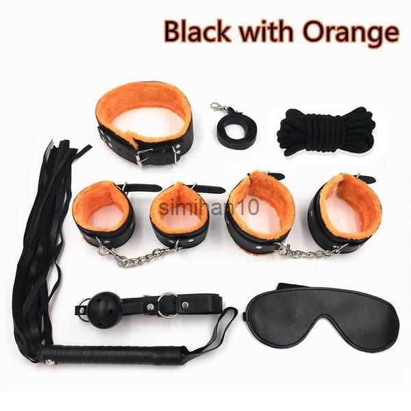 Black with Orange-Black