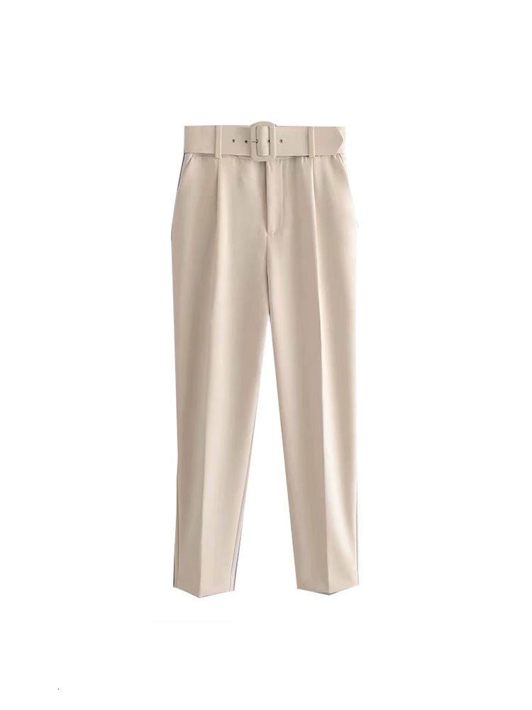 Solo pantaloni beige