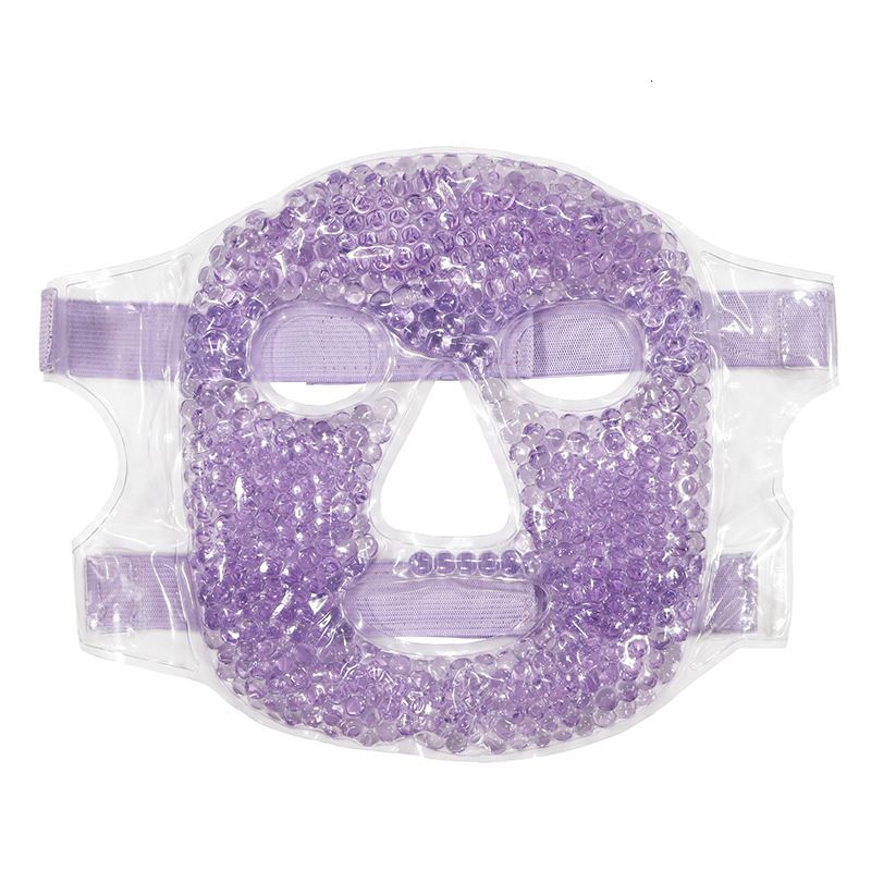 紫のマスク