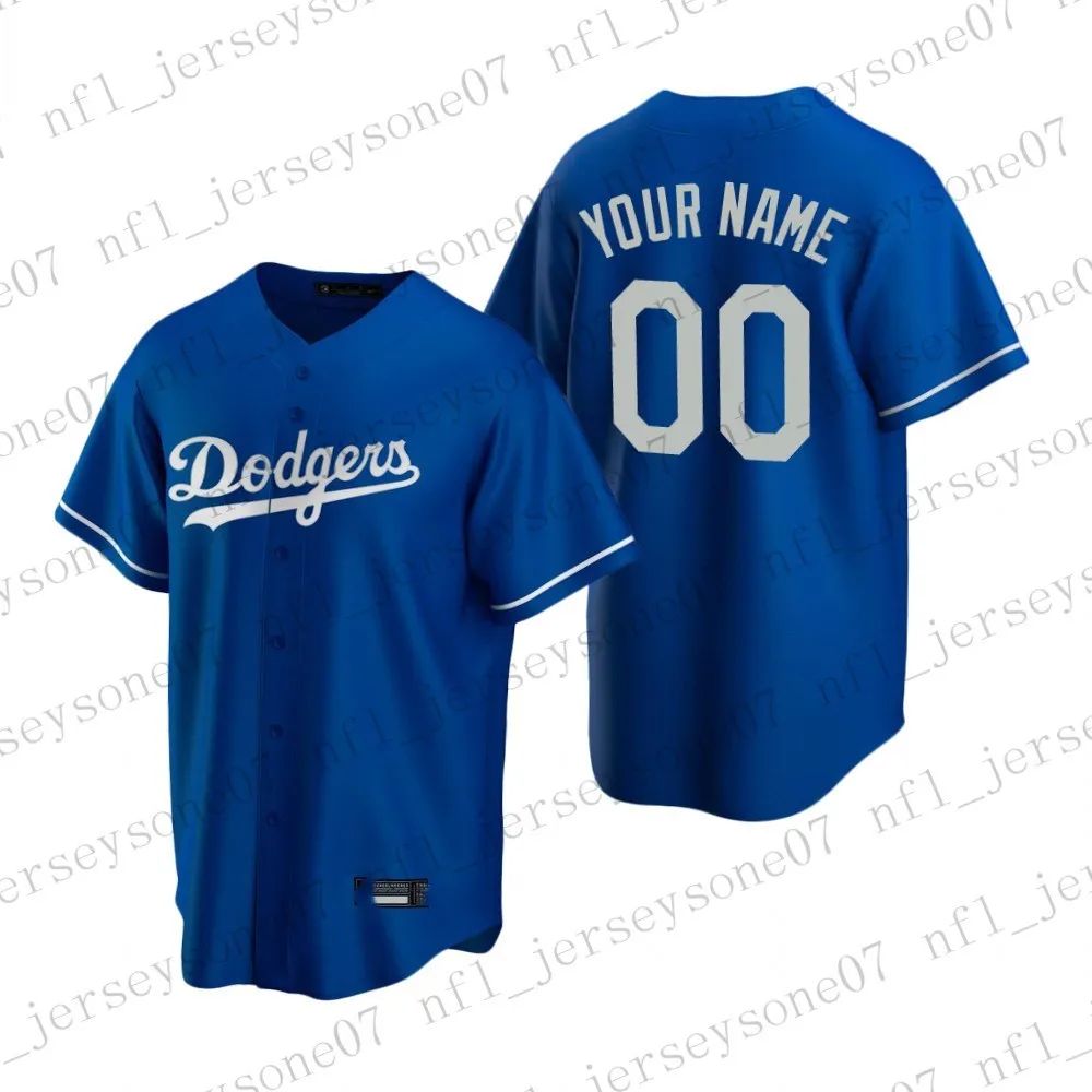 Custom Men Women Youth AngelesDodgersCustom Mens Women Youth Los Grey White  Blue Authentic 2020 Home Jersey From Customizedjersey2024, $21.14