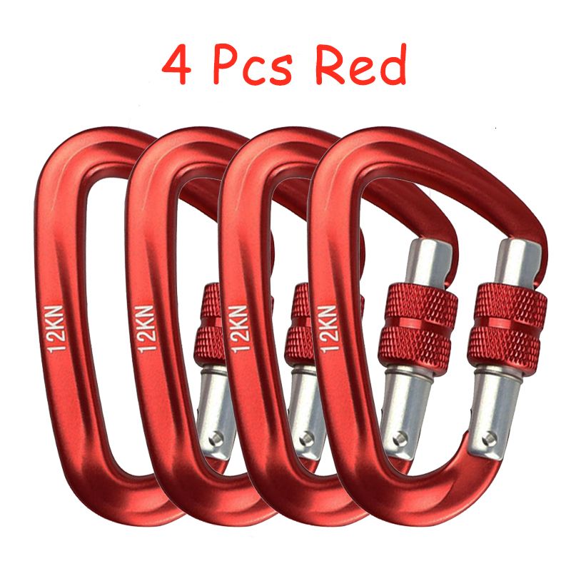 4pcs Red