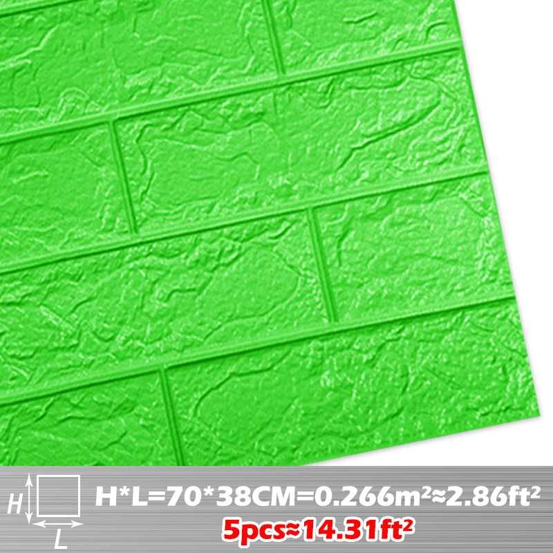 Green 70cmx38cmx5pcs