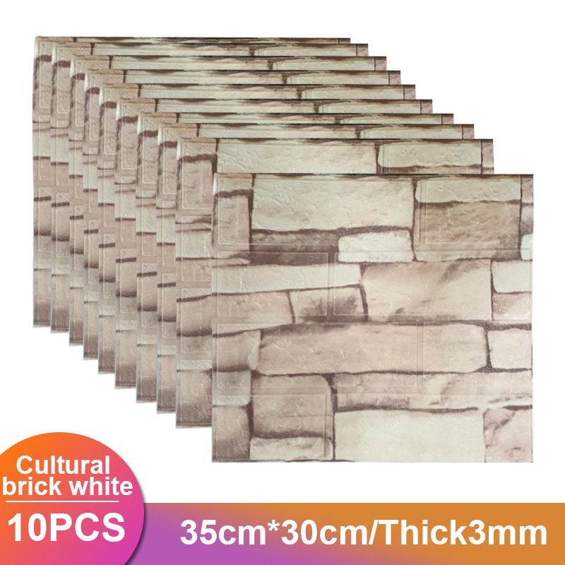 ب 10pc 35x30cm-3d النمط