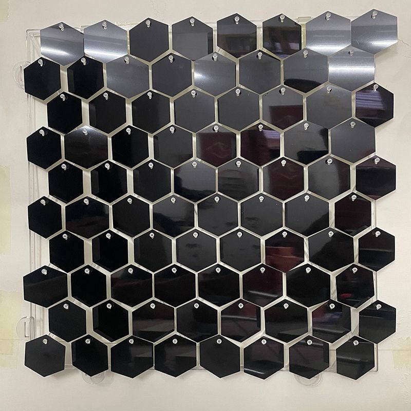 Hexagonal Noir-18pcs