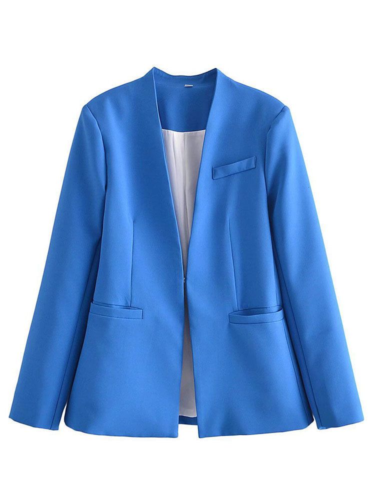 solo blazer blu scuro