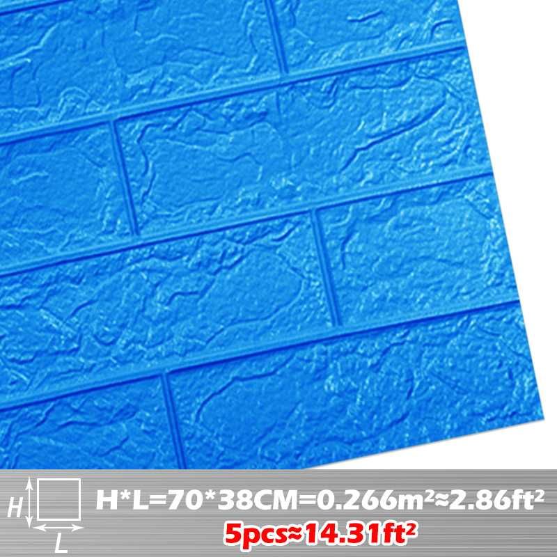 Blue 70cmx38cmx5pcs