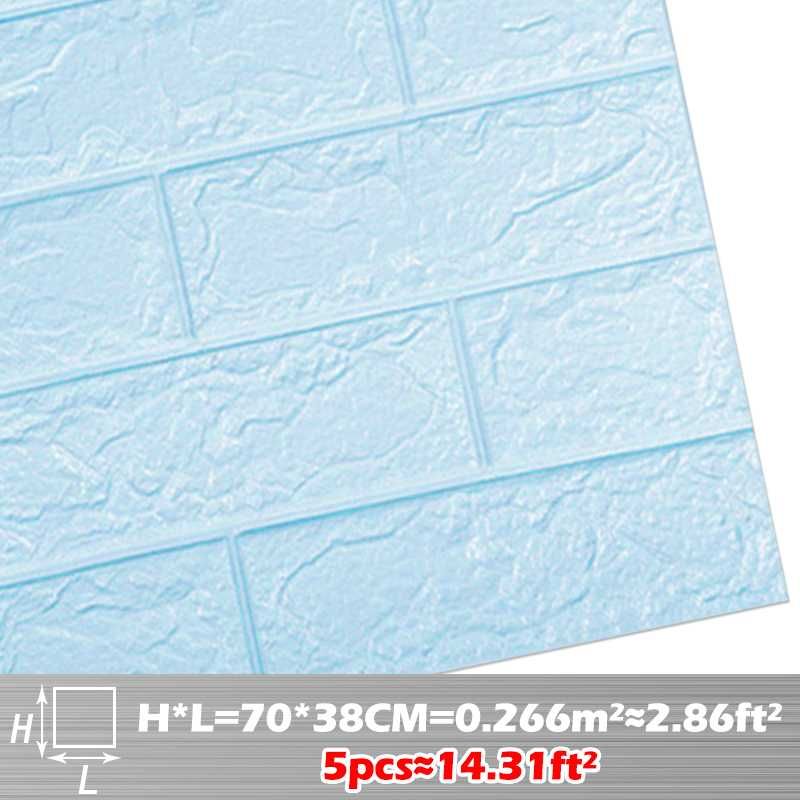 Sky Blue 70CMX38CMX5PCS