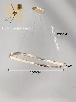 Comprimento 100 cm Lâmpada preta luz quente