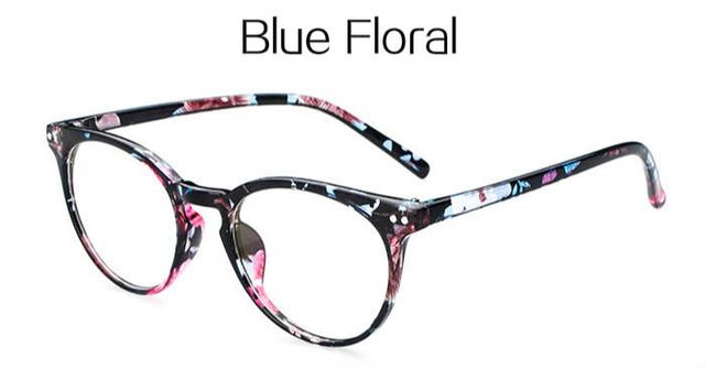 Floral azul