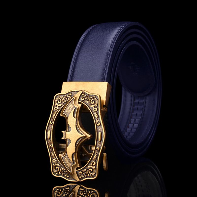 Gold Buckle- Blue