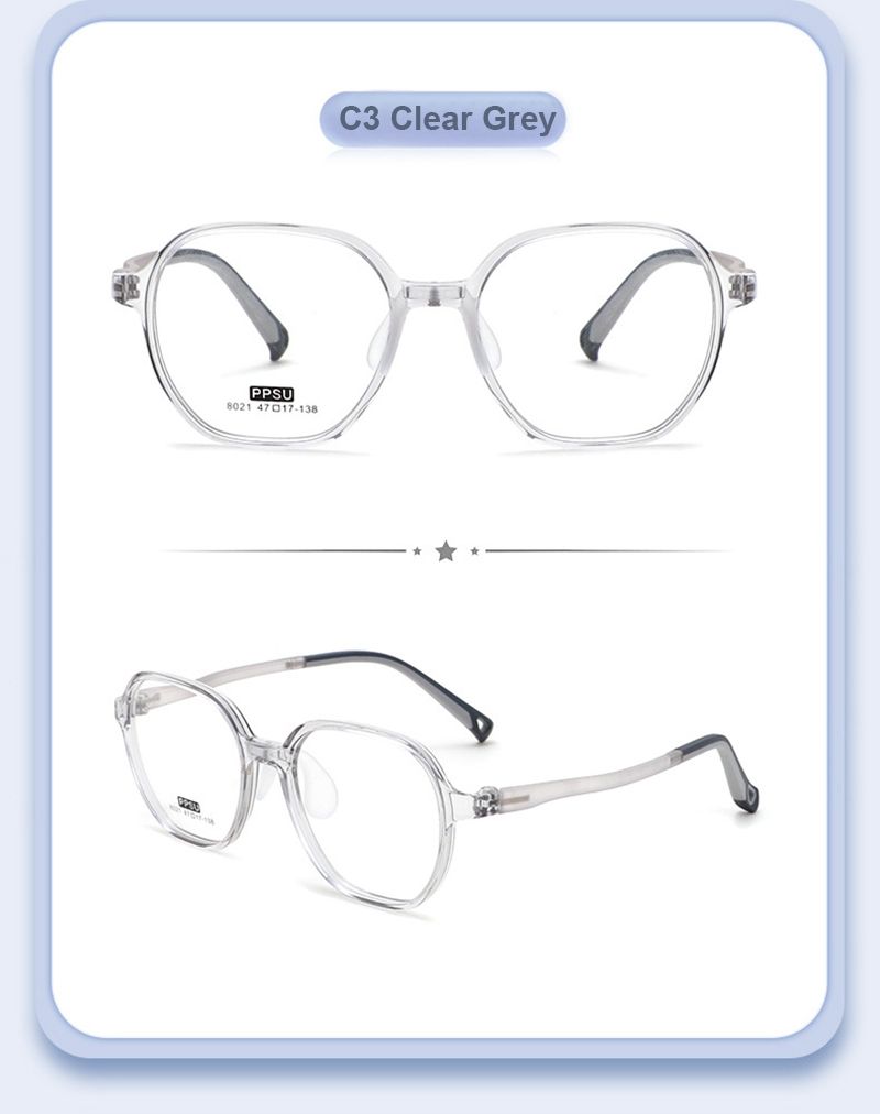 C3 Clear Grey Frame Chiny