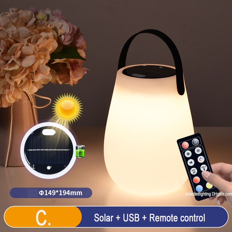 C. Solaire + USB + RC