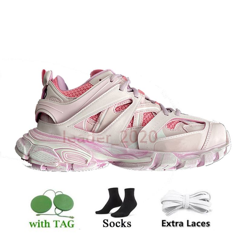 A25 Track Worn Out White Pink 35-40