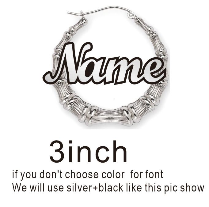 3inch Silber Rund