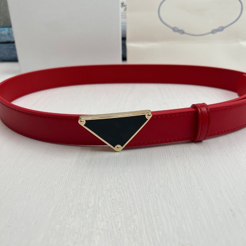 30MM*Red*Black Gold Buckle