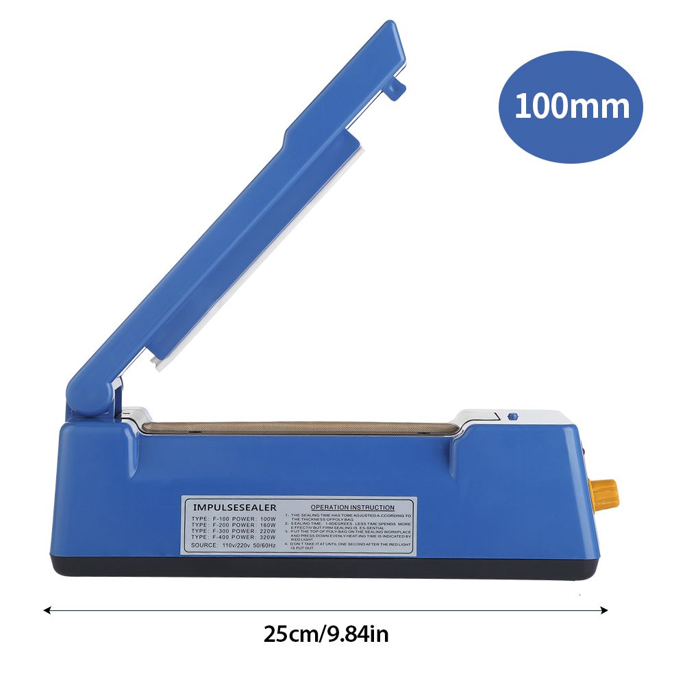Blauwe Sealer 100mm-Us Plug 110v