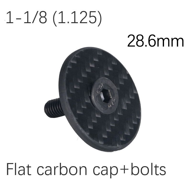 Flat Carbon Cap Only