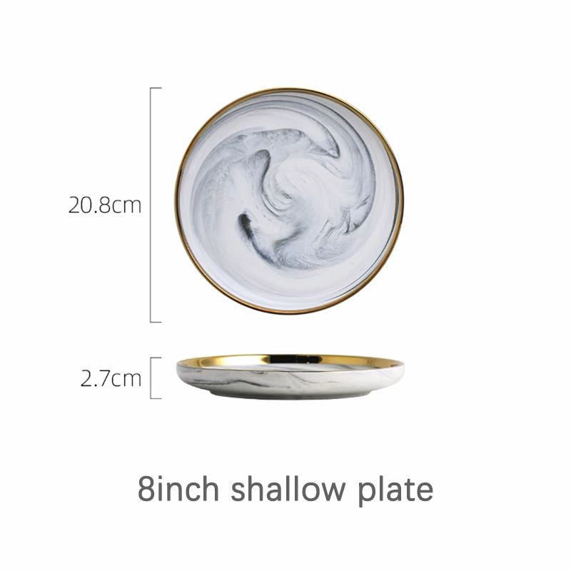 8inch flat plate