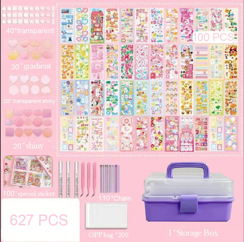 パープルボックス-627pcs