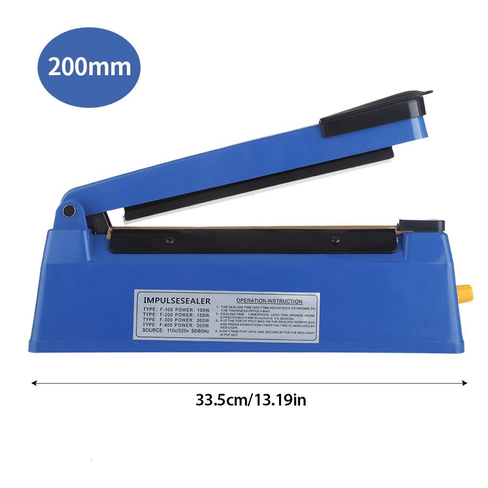 Blue Sealer 200mm-Us Plug 110v