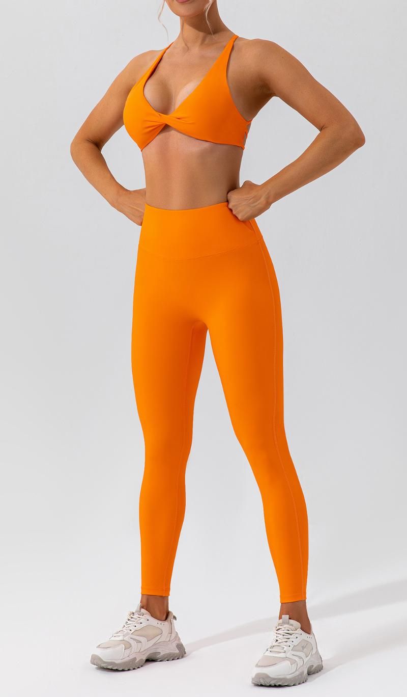 pants set-orange