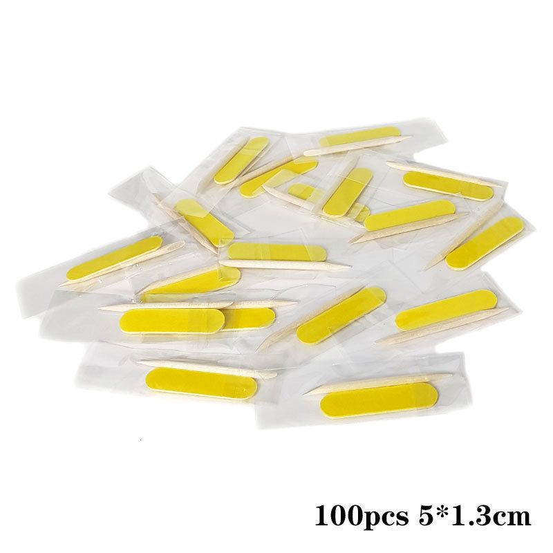 100pcs 5cm Yellow