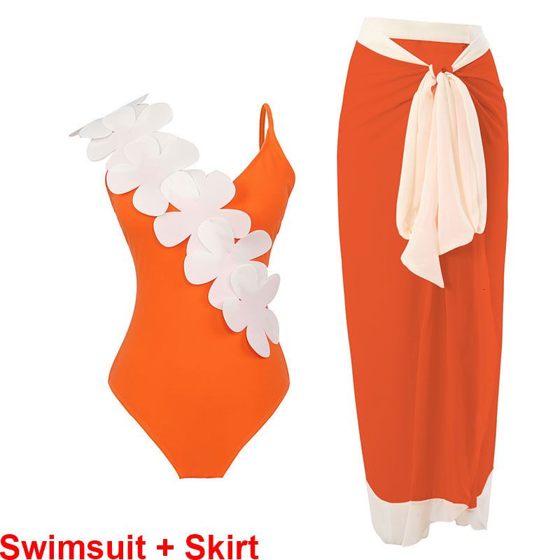 swimsuit with skirt