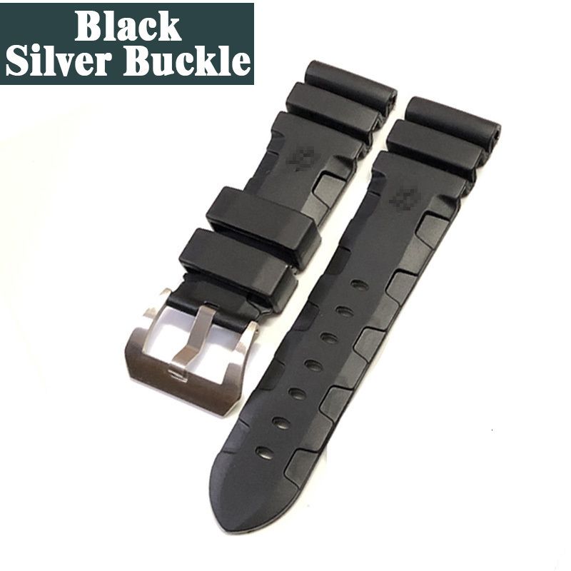 أسود الفضة buckle1-26mm