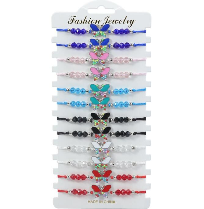 Bracelet Papillon Multicolore Bohème S