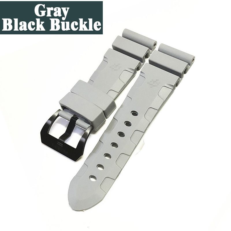 Boucle gris-noire-24mm