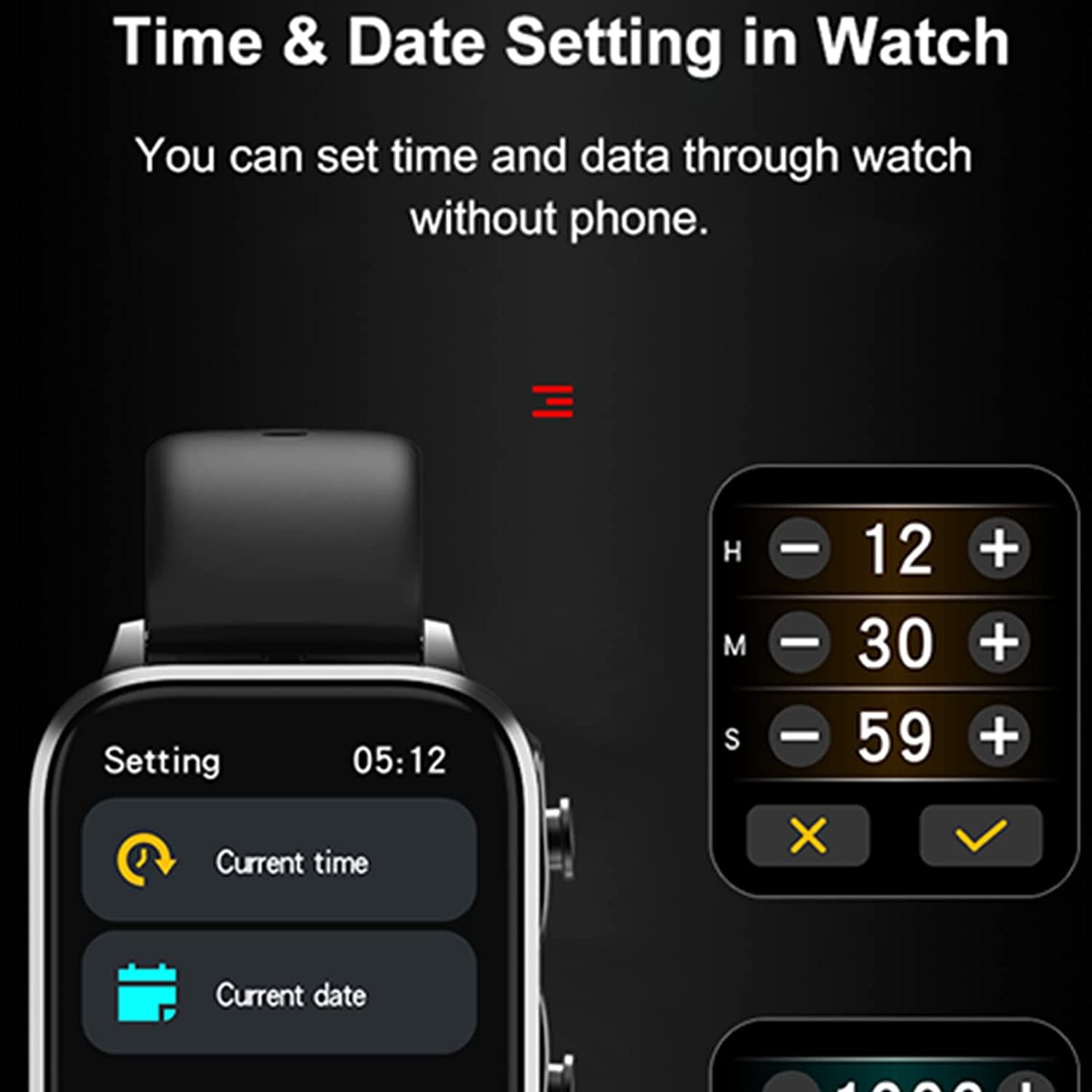 2023 New 2 in 1スマートウォッチAndroid iOS心拍数血圧睡眠音楽コントロールのためのTWSイヤホン
