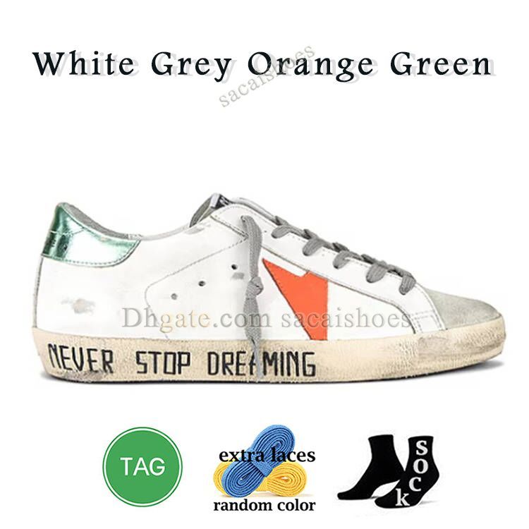 C58 White Grey Orange Green