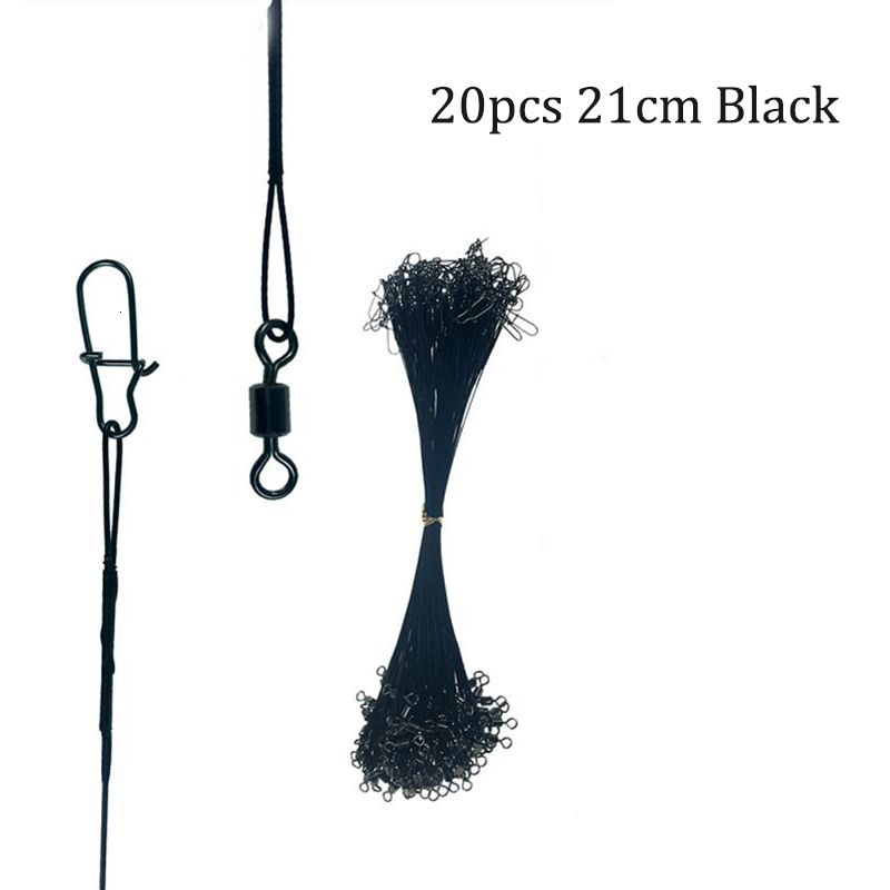 20pcs 21cm Black