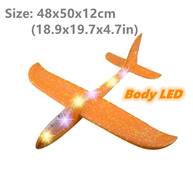 LED du corps orange 50 cm