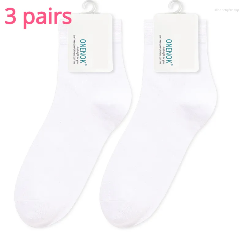 3 pairs White