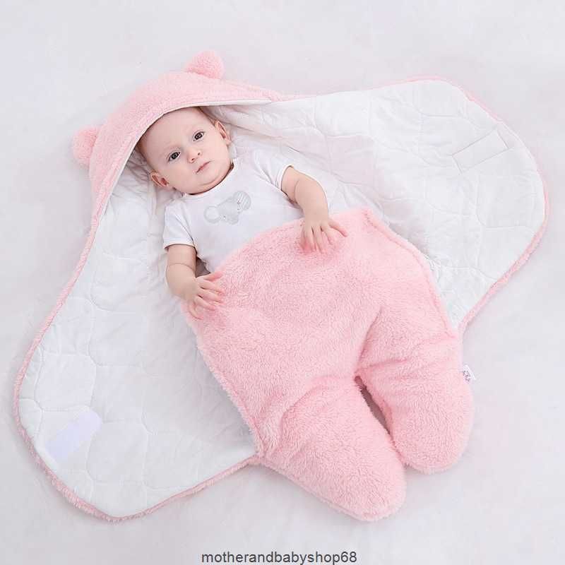 Morbido cotone peluche rosa-3 m di lunghezza totale