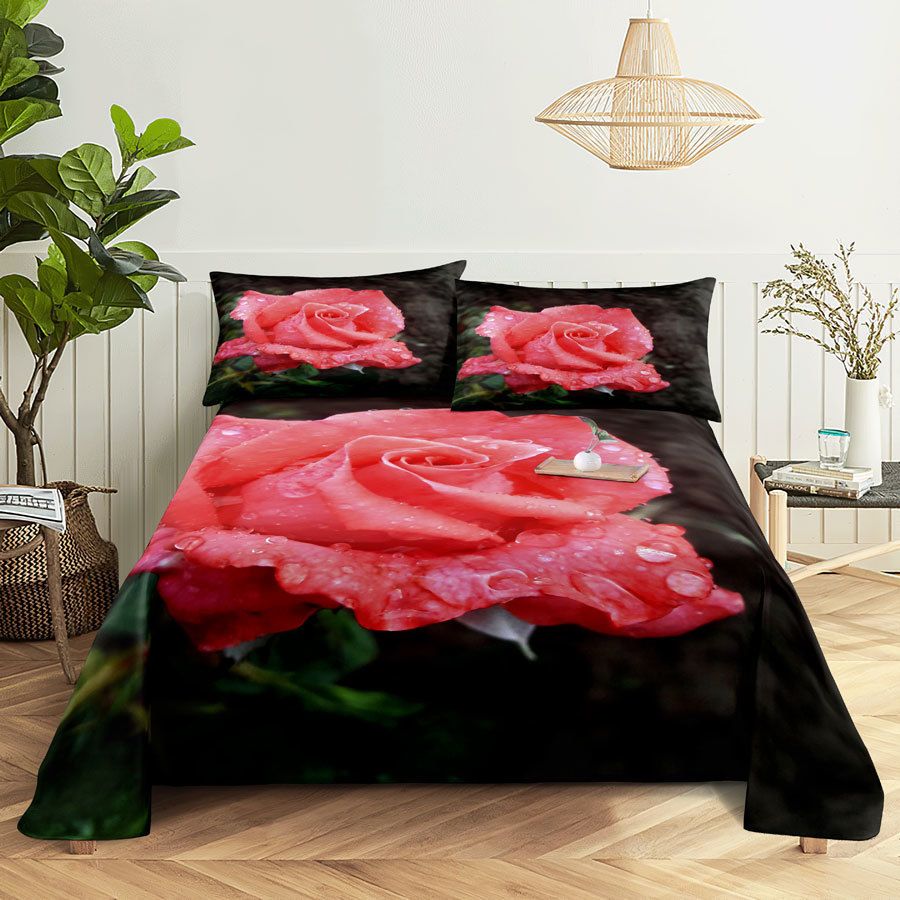 pink bed sheet 5