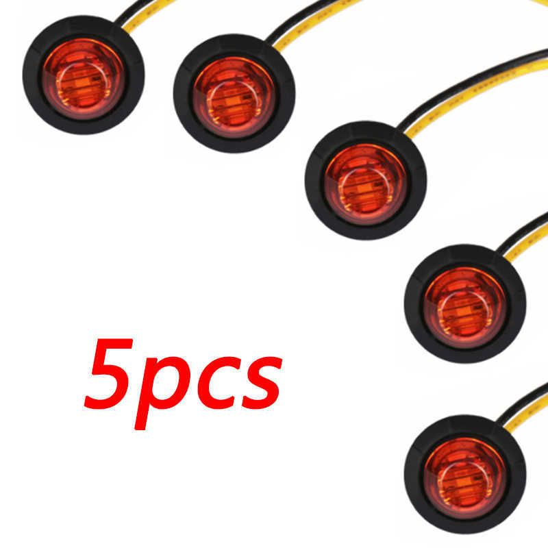 5pcs желтый